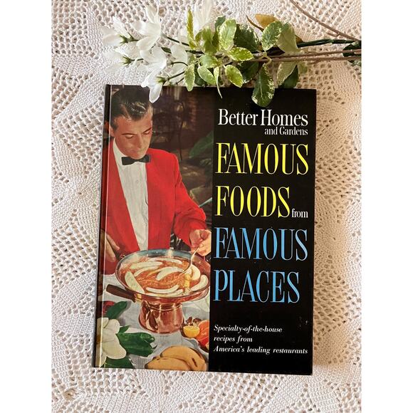 1964 Better Homes & Gardens Cookbook: Famous Foods from Famous Places - Picture 1 of 8